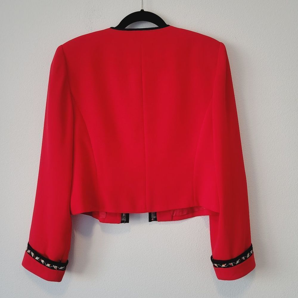 Rebel Collection Red Blazer View 2